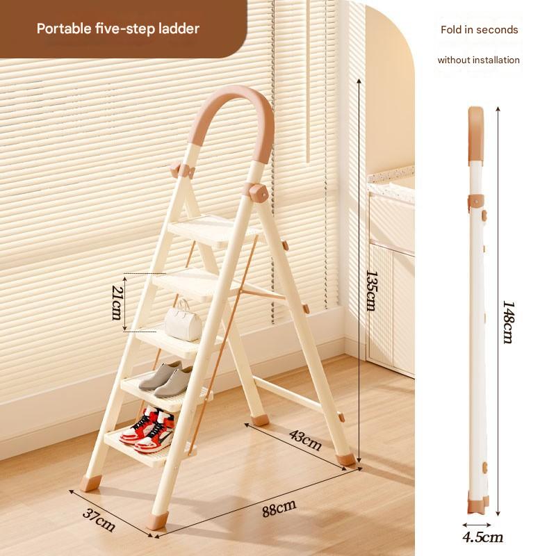 Milk coffee color [five-step ladder]