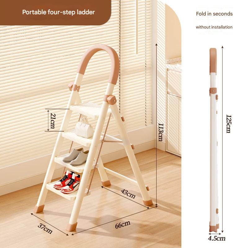 Milk coffee color [four-step ladder]