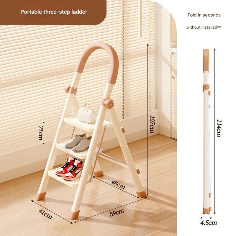 Milk coffee color [three-step ladder]