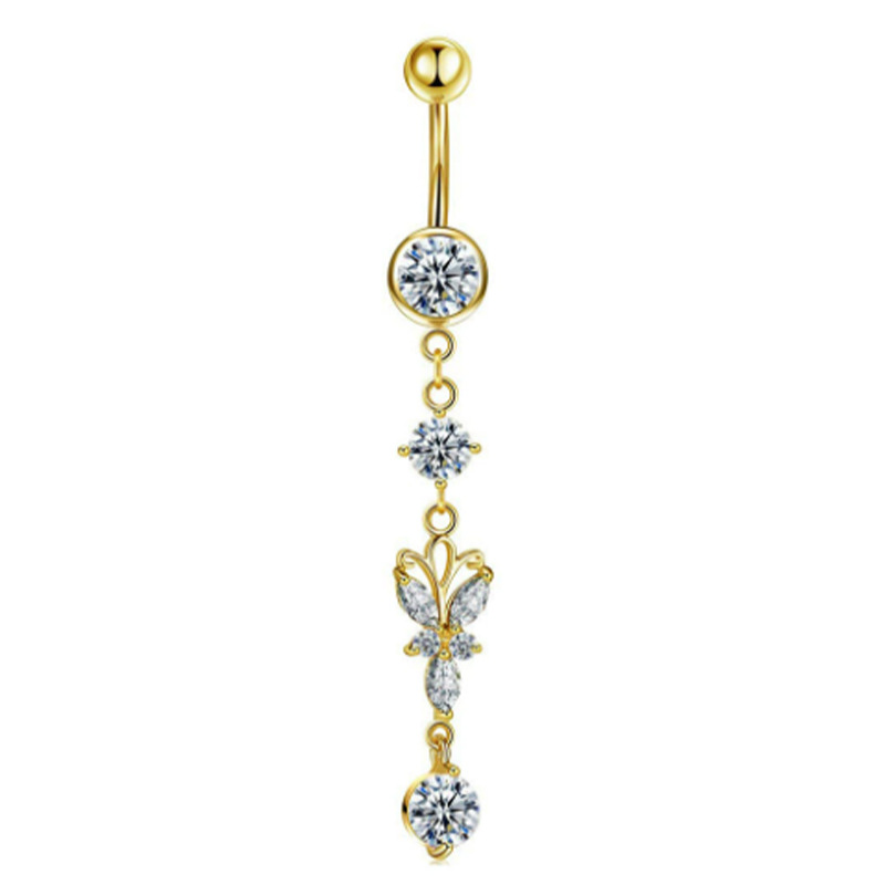 5:Middle butterfly-gold