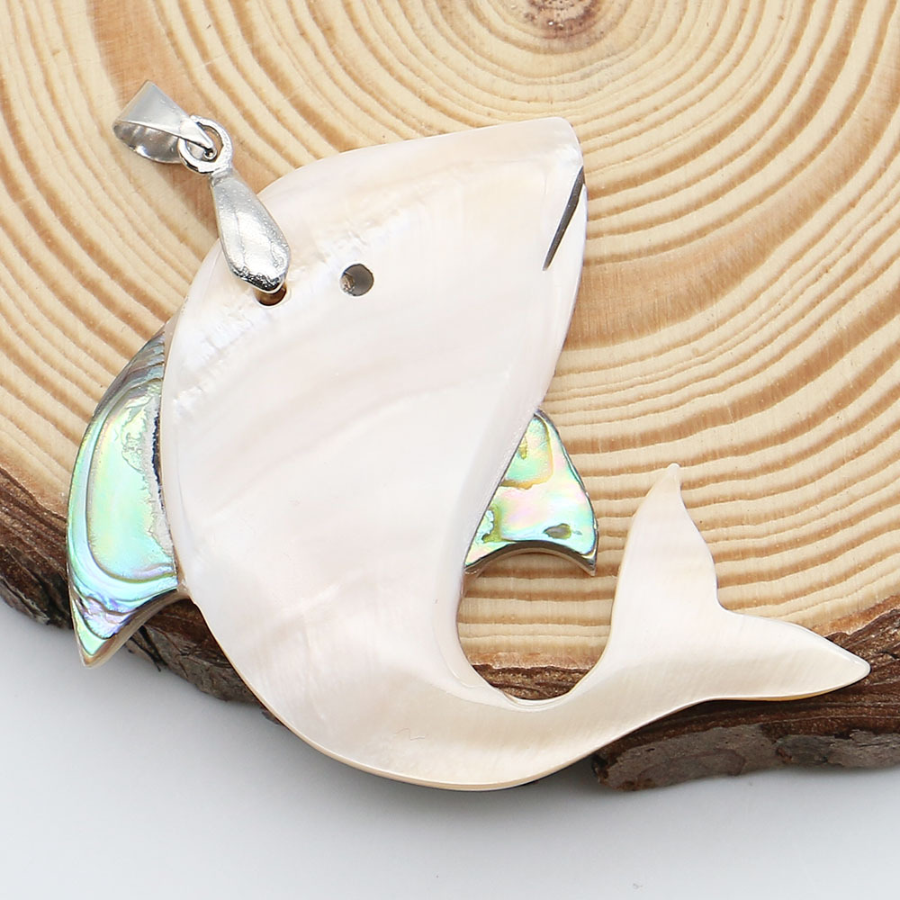 Dolphin pendant 43x46mm