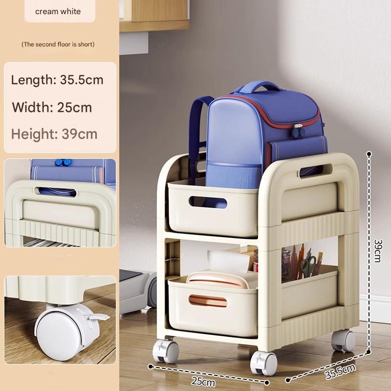 Milky white 2-short-layer