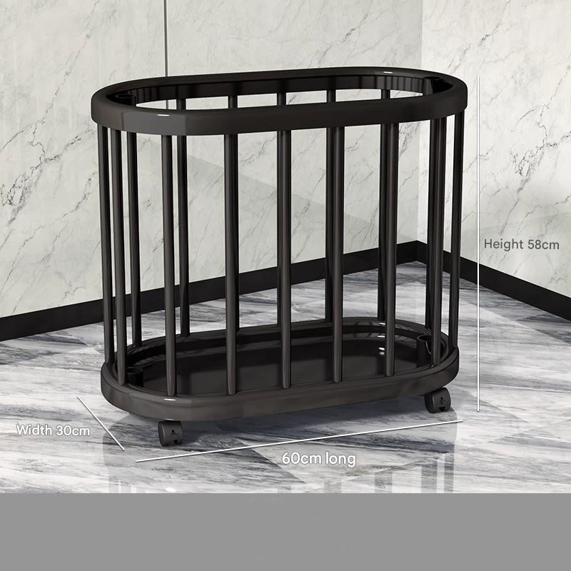 [quiet black] thickened tube   universal wheel