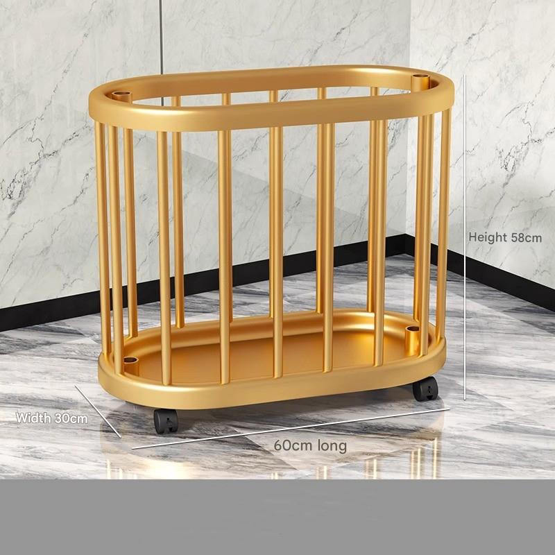 [light luxury gold] thickened tube   universal wheel
