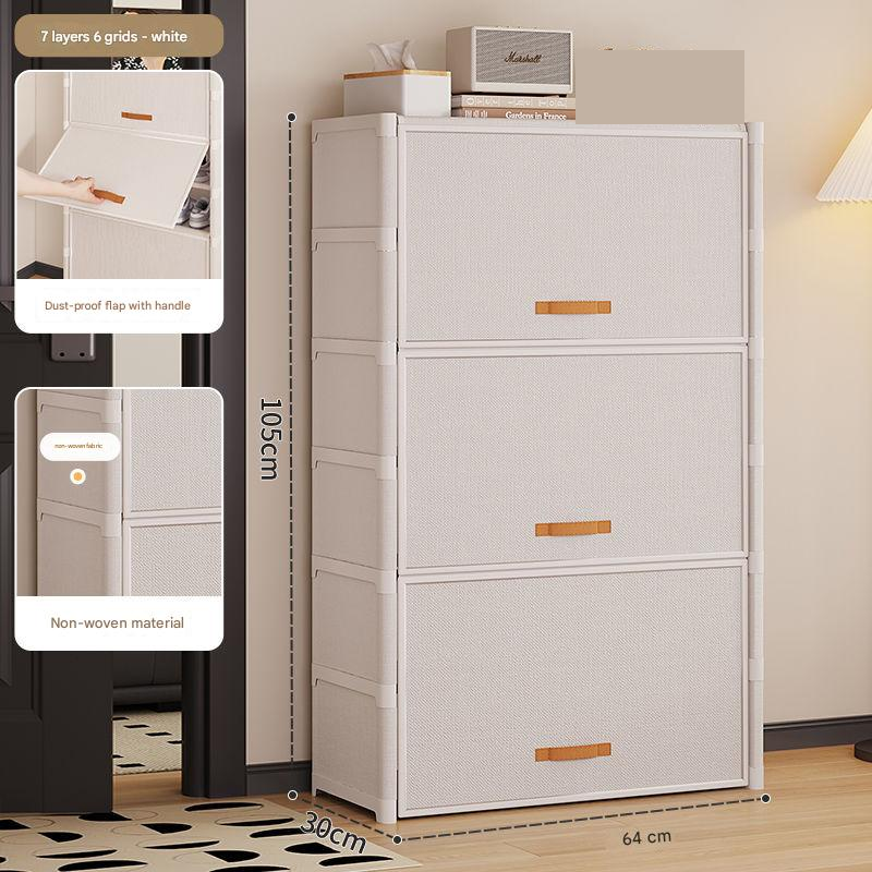 white - 7-layer 6-compartment 64cm