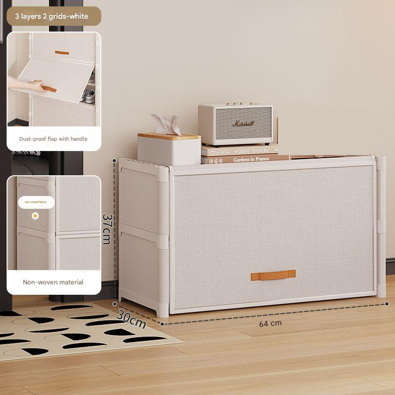 white - 3-layer 2-compartment 64cm