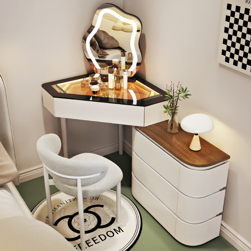 White 60cm moon chair