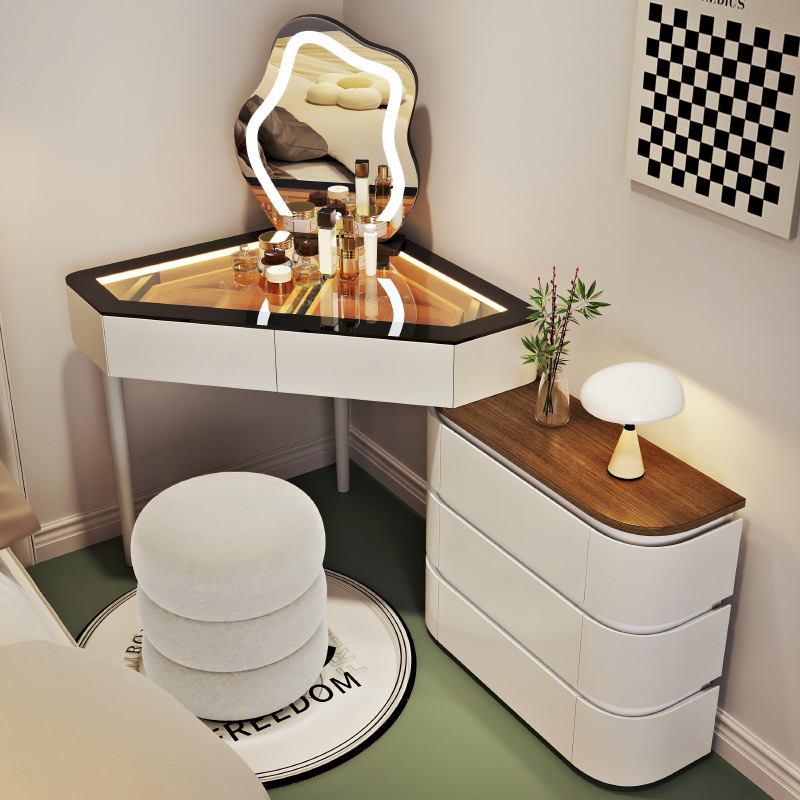 White 60cm barrel stool