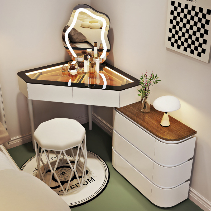 White 60cm nest stool