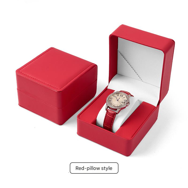 Rounded lychee pattern-Red (pillow inner support)