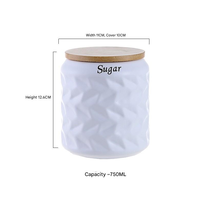 White sugar Sealed jar 750ml]