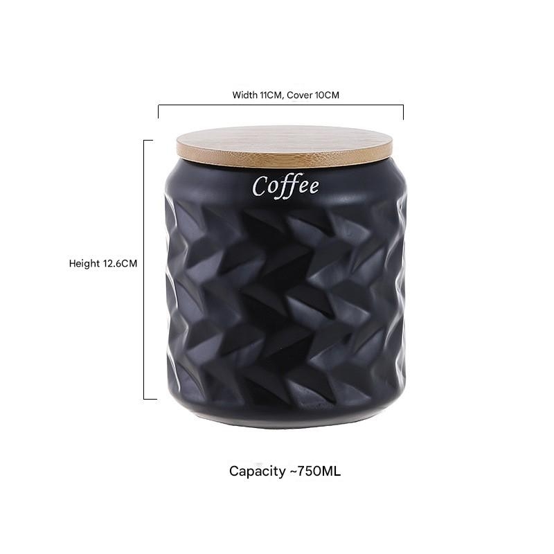 Black coffee Sealed jar [750ml]