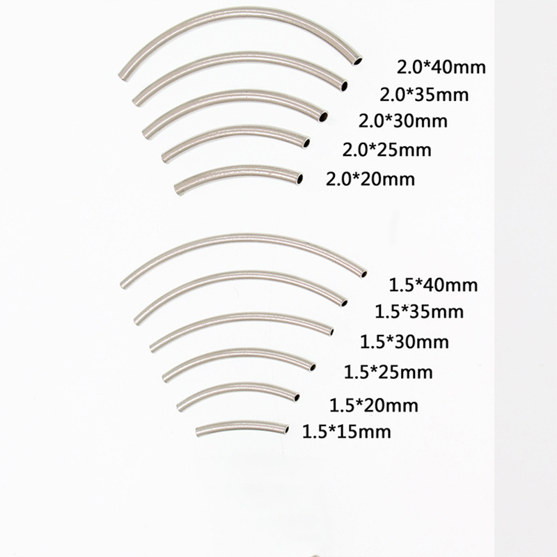 real platinum plated 1.5*15MM