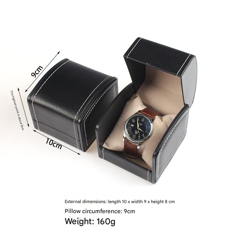 20:Curved watch box-black