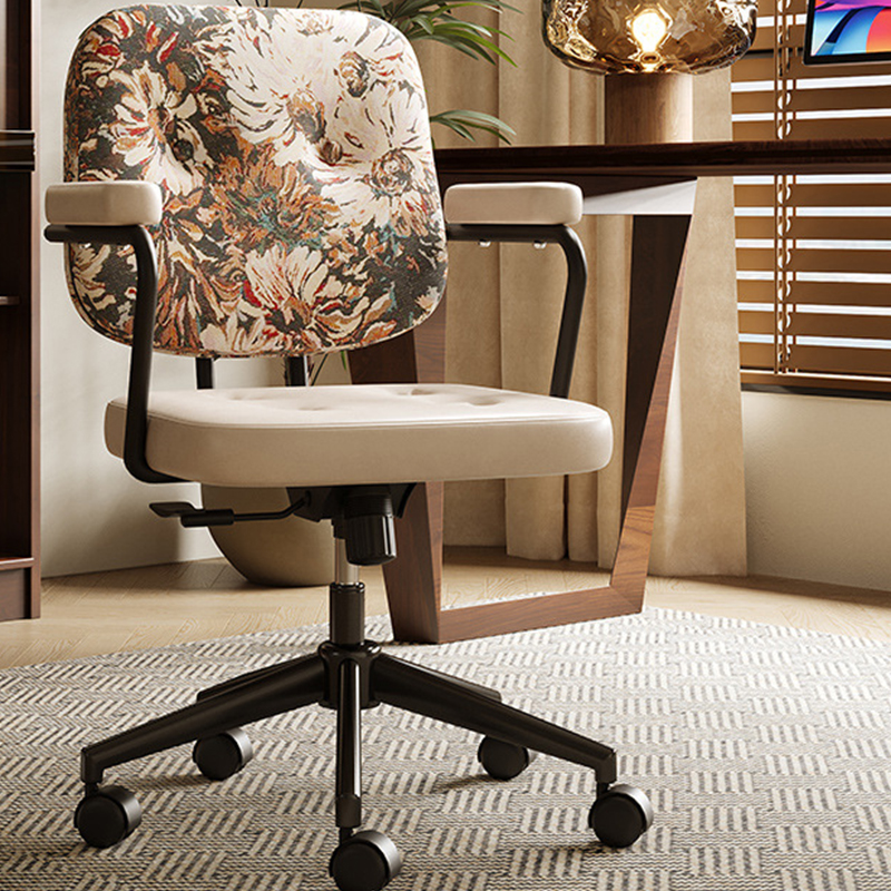 Off-white   sunflower - first layer of cowhide   jacquard fabric [lifting and rotating free style]