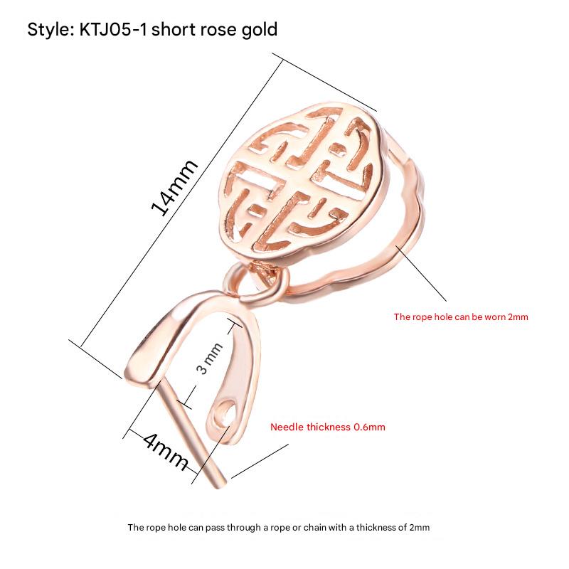 No. KTJ05-1 short rose gold