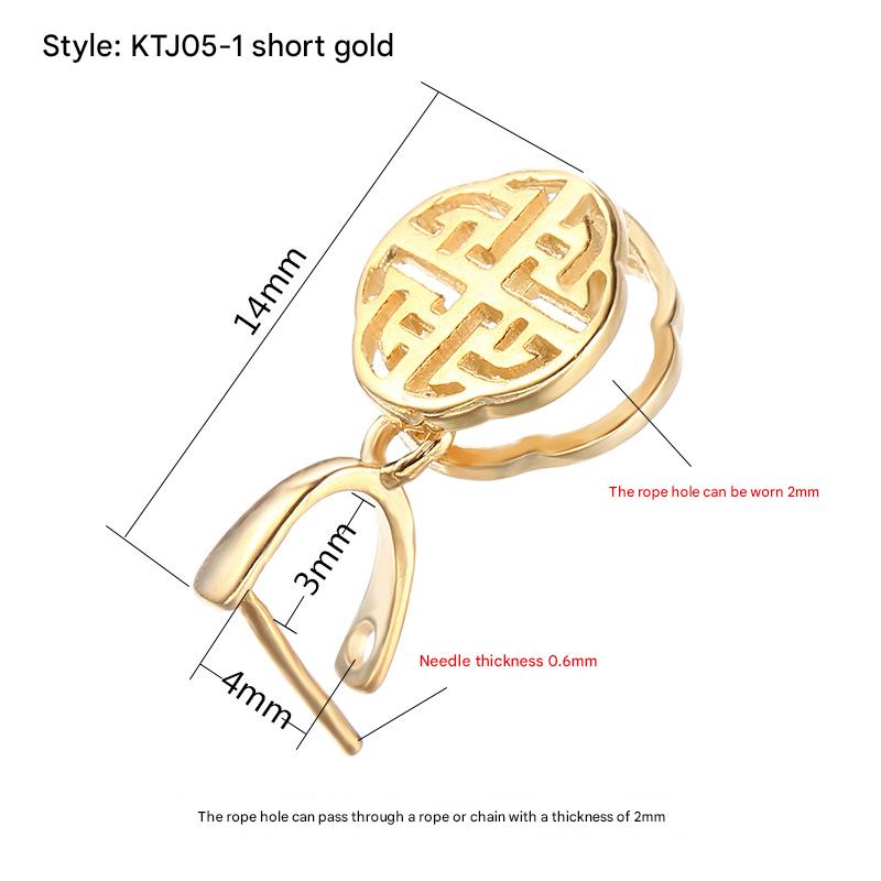 No. KTJ05-1 short yellow gold