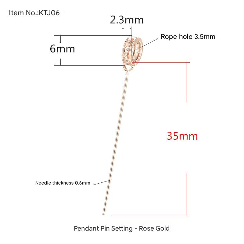 10:KTJ06-Long Rose Gold