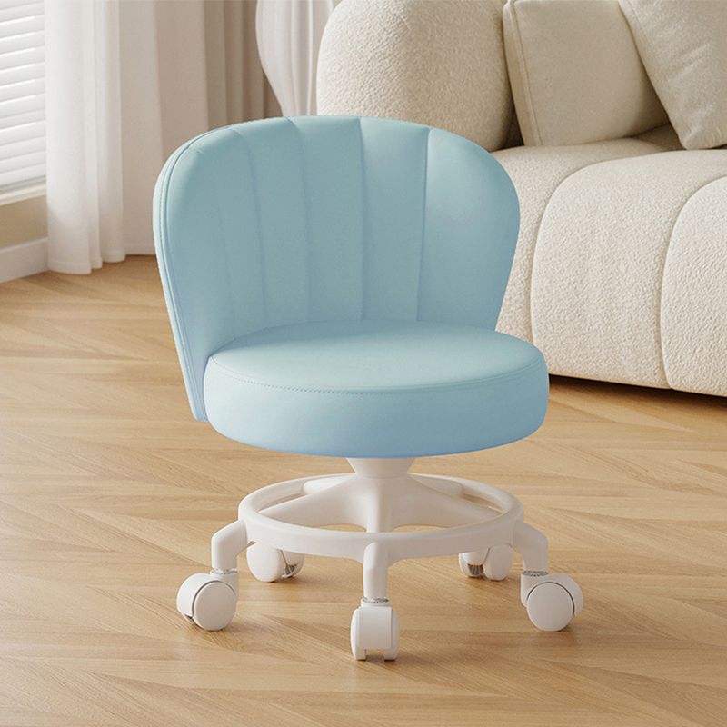 Anti-rollover reinforced five claws: blue [with] wear-resistant and anti-scratch wheels