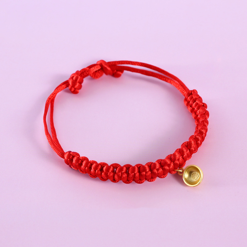 5:Red Rope Gold Bowl