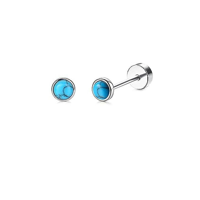 6:Silver turquoise pair