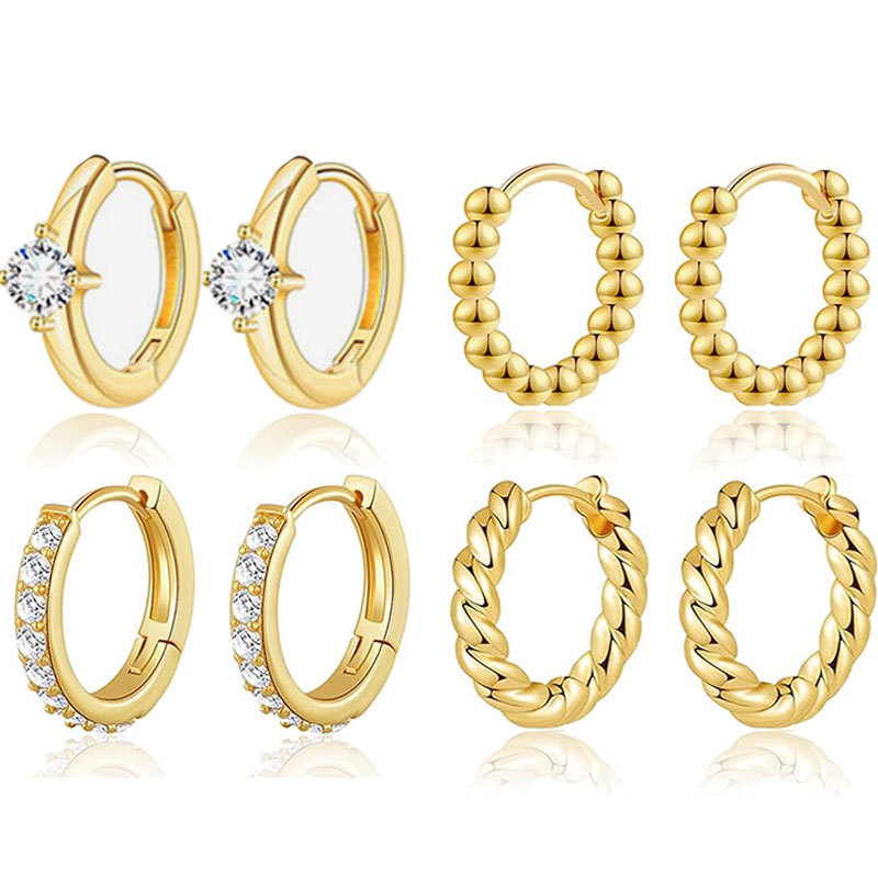A golden 8-piece set