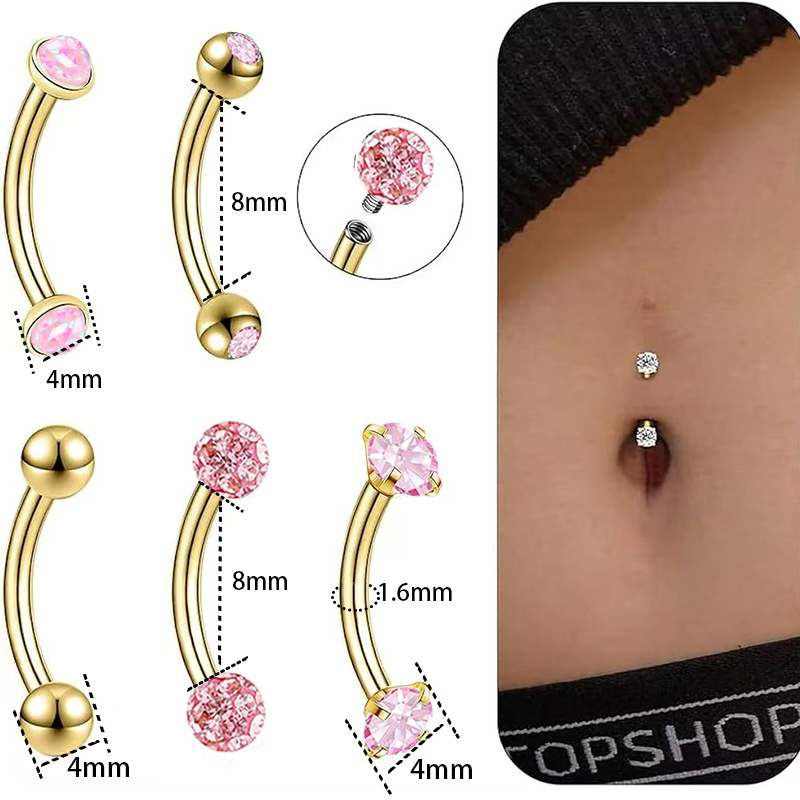 4:Fake opal style three 8mm 5-piece set