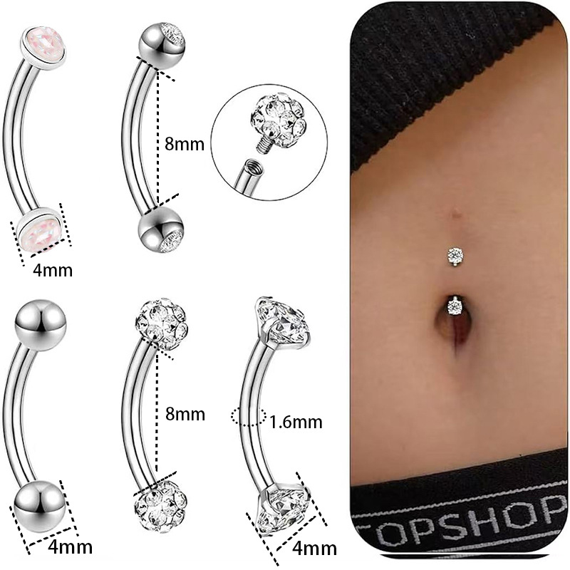 6:Fake opal style four 8mm 5-piece set