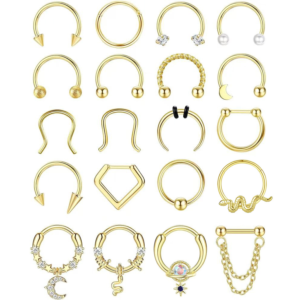 A 20-piece golden set