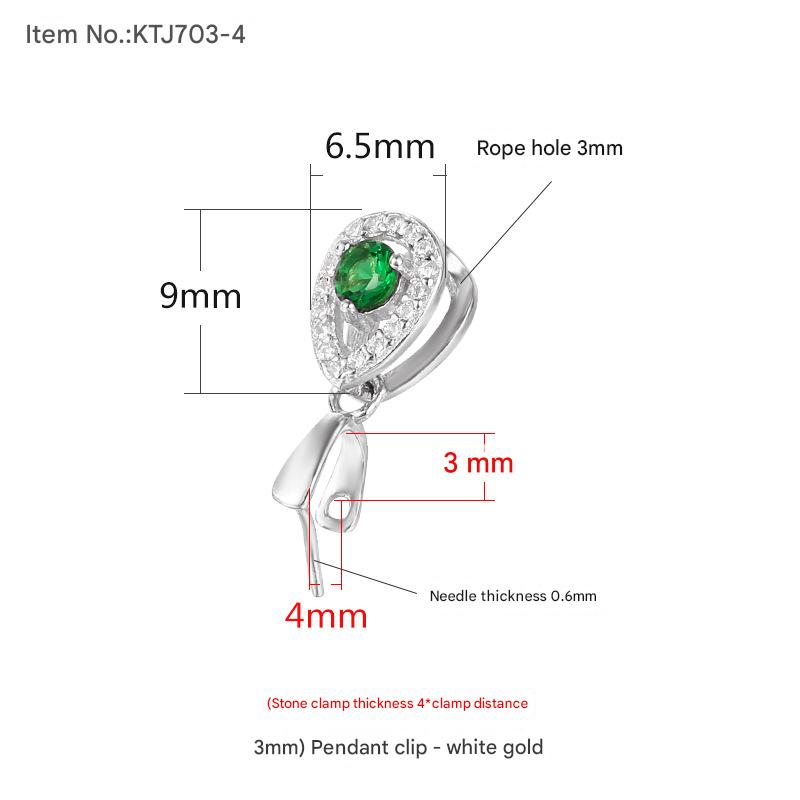 15:KTJ703-White Gold No. 4
