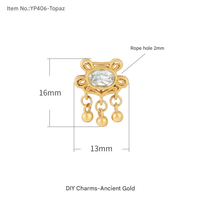 6:YP406-ancient gold Topaz