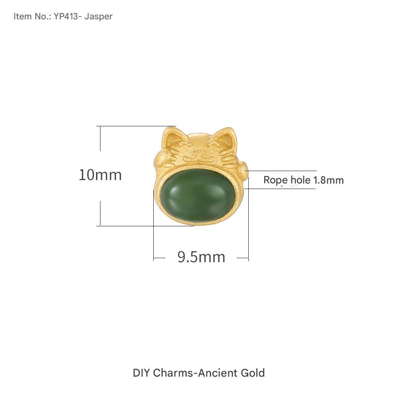 13:YP413-Ancient French Gold and Jasper