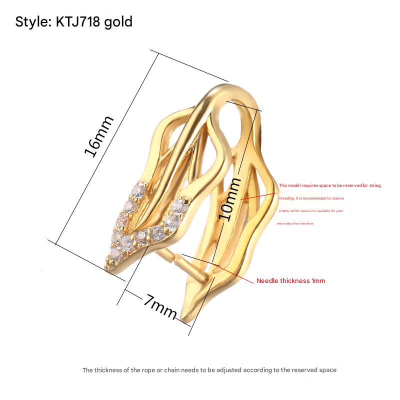 11:KTJ718 Yellow Gold