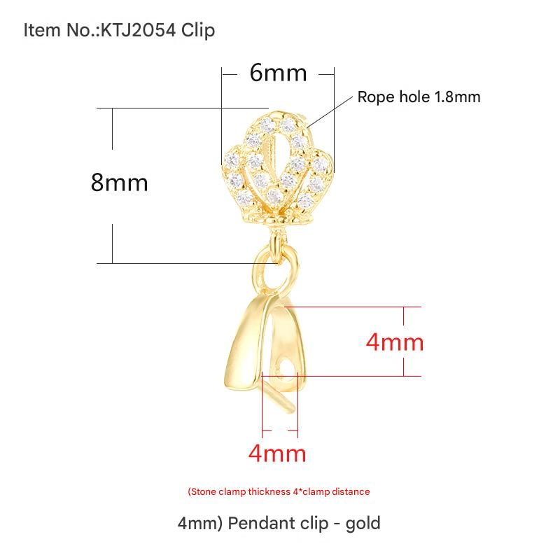 KTJ2054 Gold Clip
