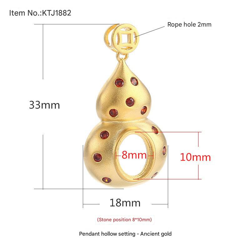 Ktj1882-ancient gold 8*10 Size