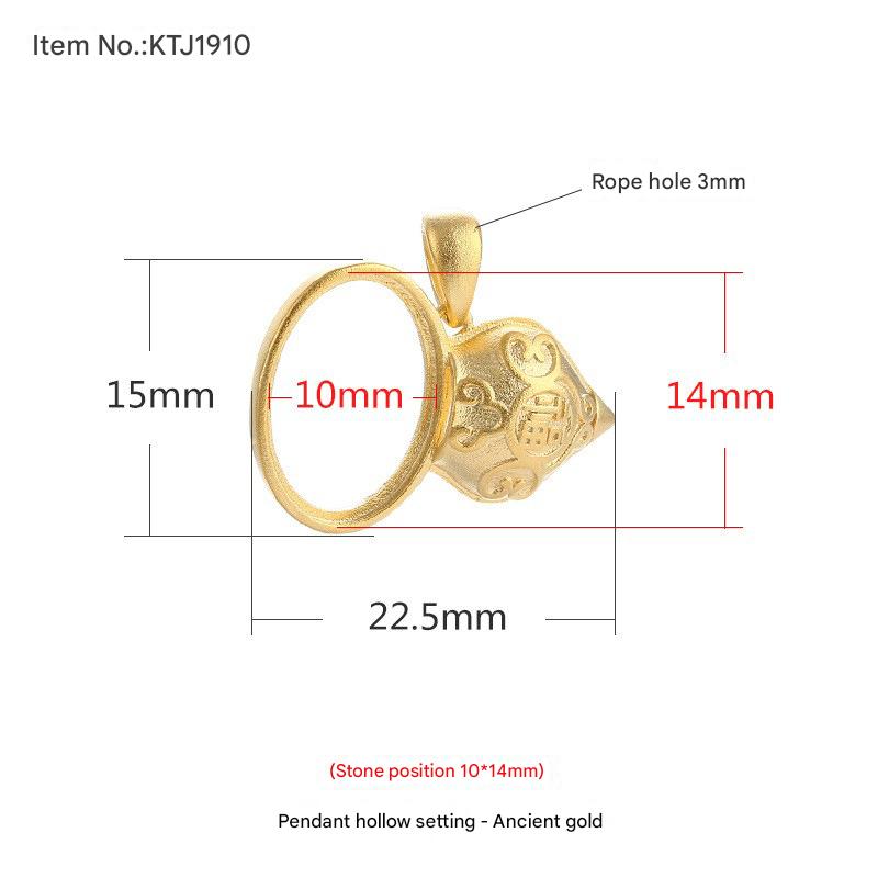 Ktj1910-ancient gold 10x14 Size