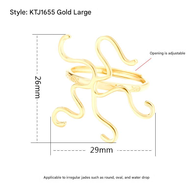KTJ1655-Gold-Large adjustable