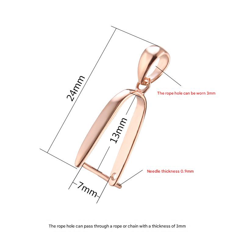 KTJ1491 rose gold large