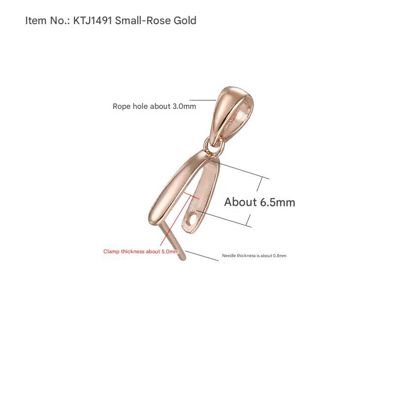 KTJ1491 rose gold trumpet