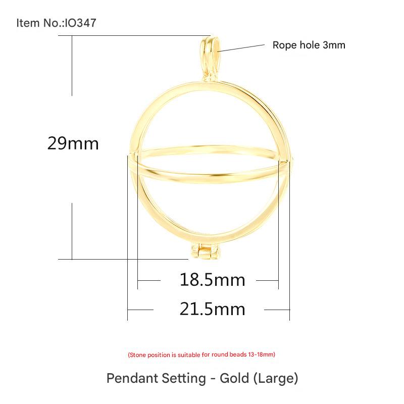 IO347 Gold Large (Bead 13-18) Size