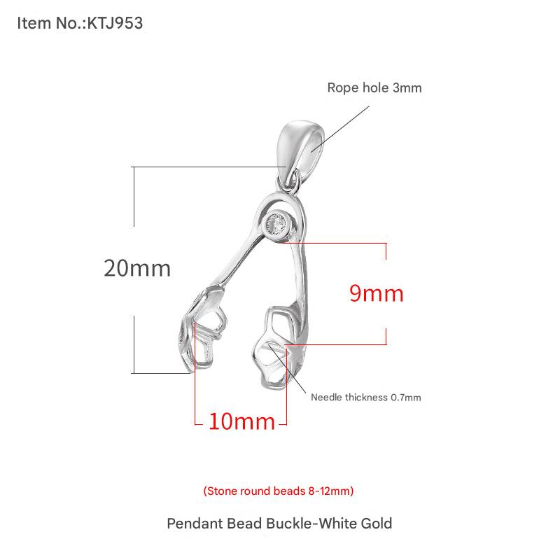 Ktj953 white gold Size