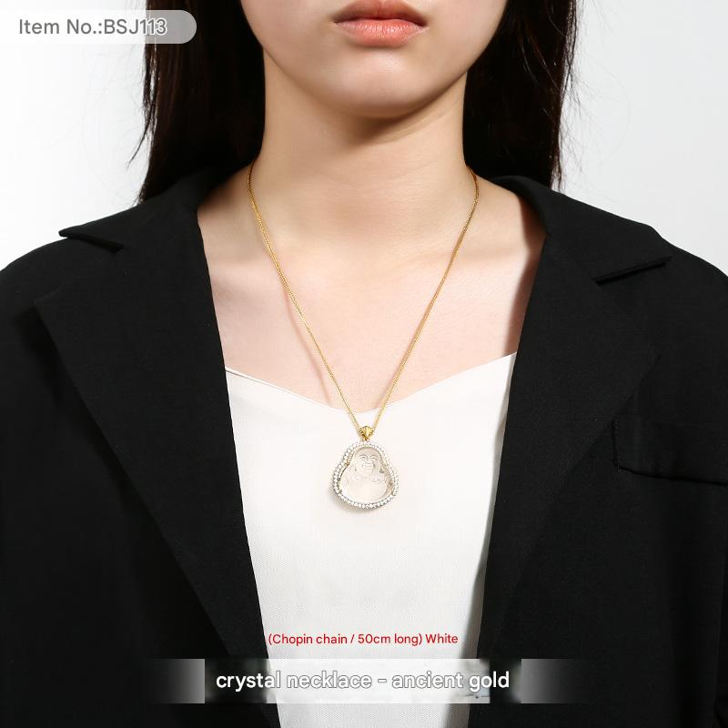 5:BSJ113-ancient gold chain 50cm