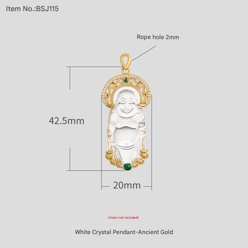 7:BSJ115-ancient gold pendant