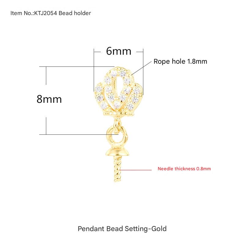 22:KTJ2054 Gold Bead