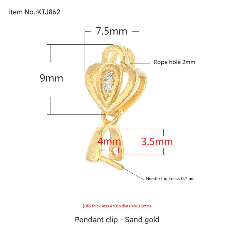 6:Ktj862-ancient gold {clamp thickness 4*clamp distance 3.5mm}