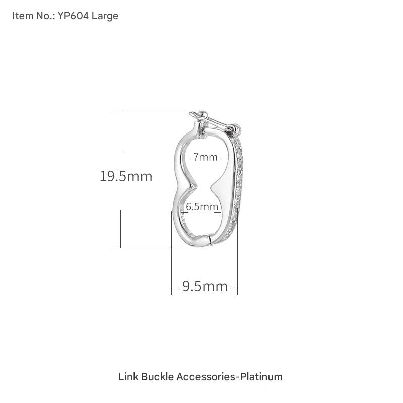 11:YP604-White Gold Large