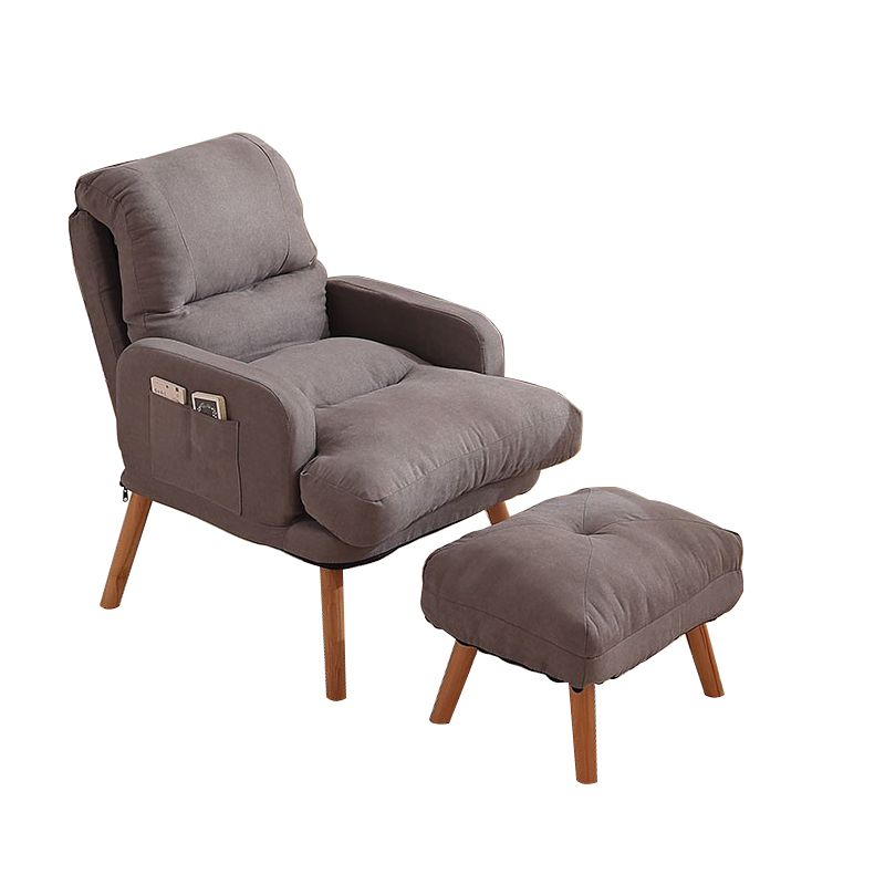 Light dark grey  thickened   pedal-standard backrest 5-gear adjustment