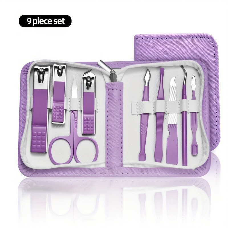 Purple 9-piece set