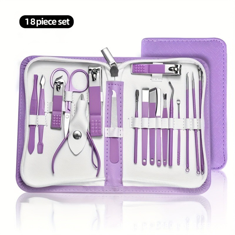 Purple 18-piece set