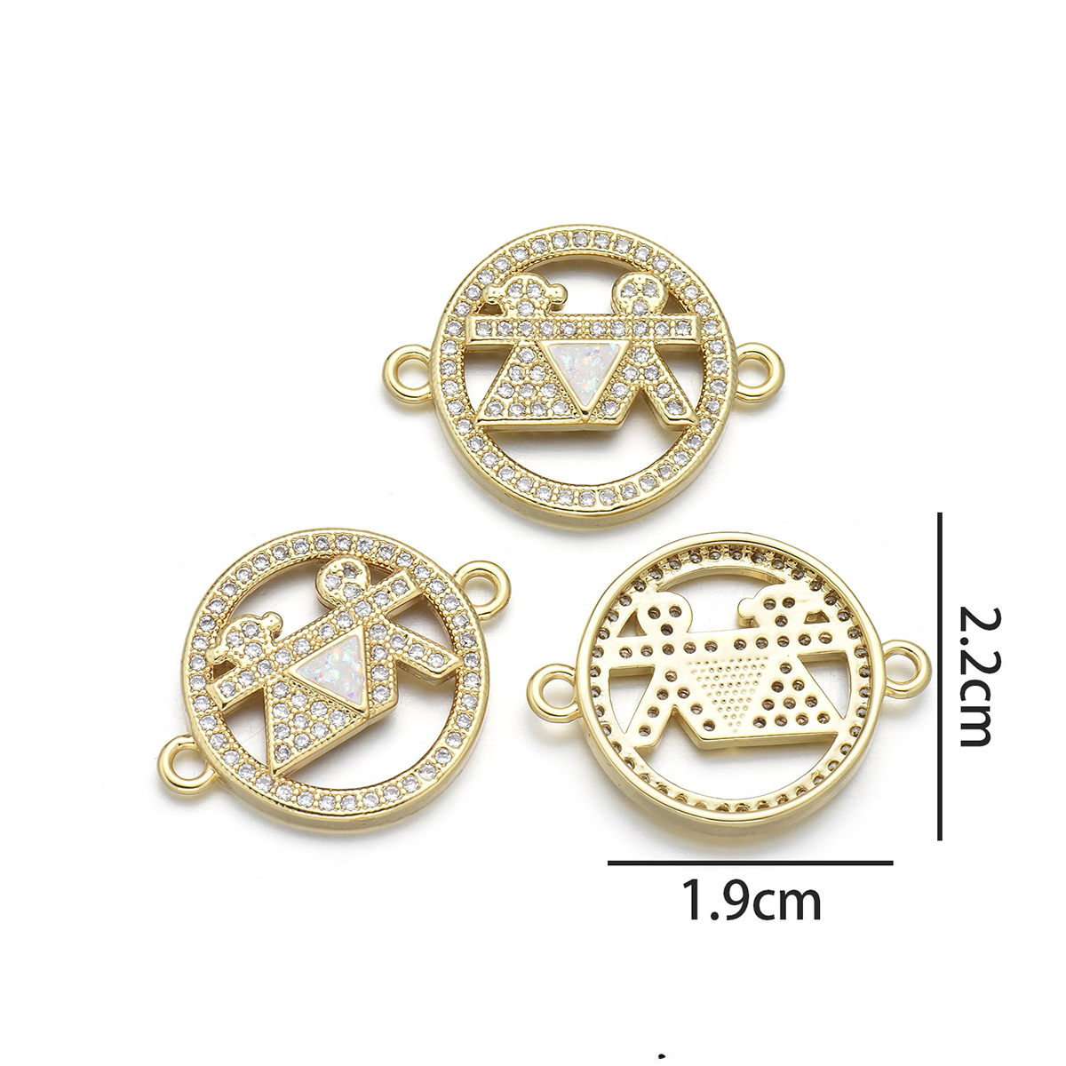 5:Boys and Girls hand cards (colorful pink opal)